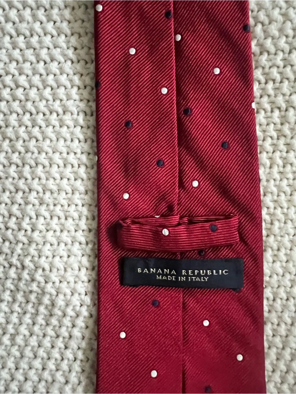 Collection of Banana Republic ties (Italy/Turkey)